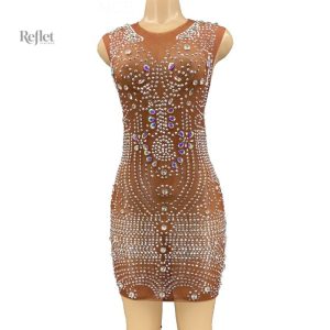 Robe Perle Années 20, style élégant et rétro