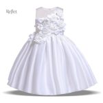 Robe de fête pour petite fille, look royal