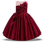 Robe de bal pour enfant, design de princesse