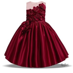 Robe de bal pour enfant, design de princesse