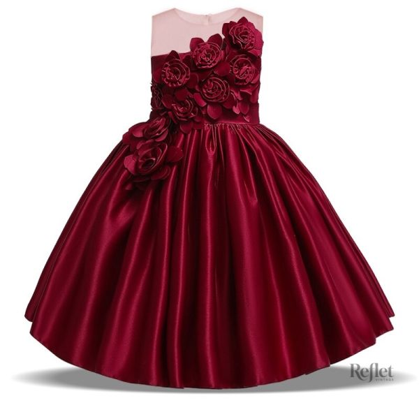 Robe de bal pour enfant, design de princesse