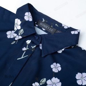 Robe classique Pin Up avec ceinture
