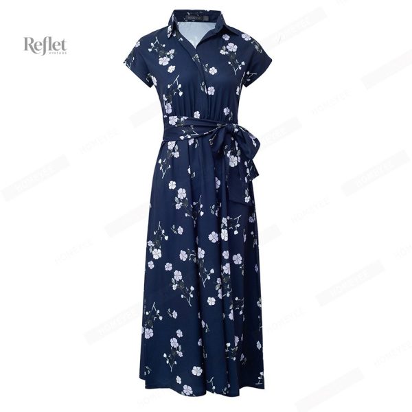 Robe mode année 40 pour look féminin