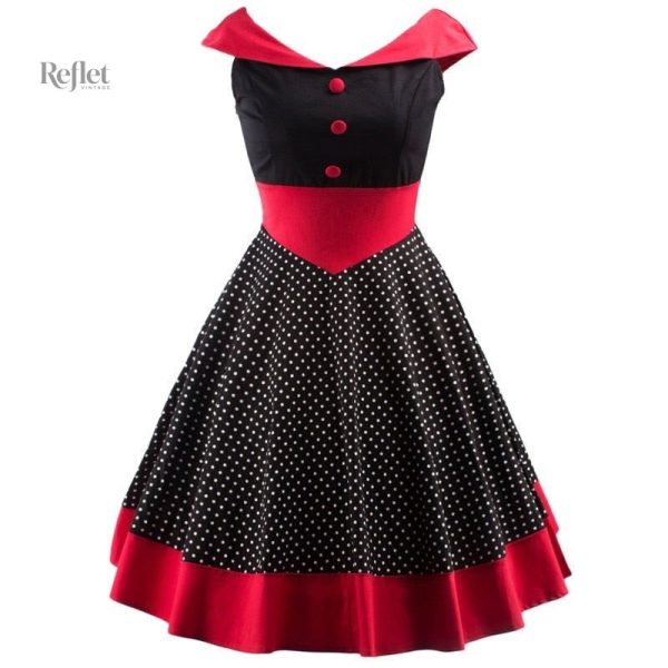 Robe vintage style Pin Up, élégante et féminine