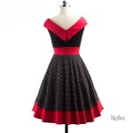 Robe années 50 au style romantique et intemporel