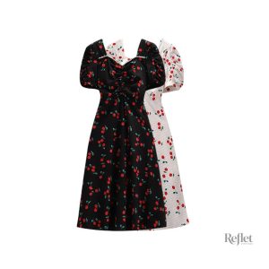 Vêtements vintage années 50, robe Pin Up élégante