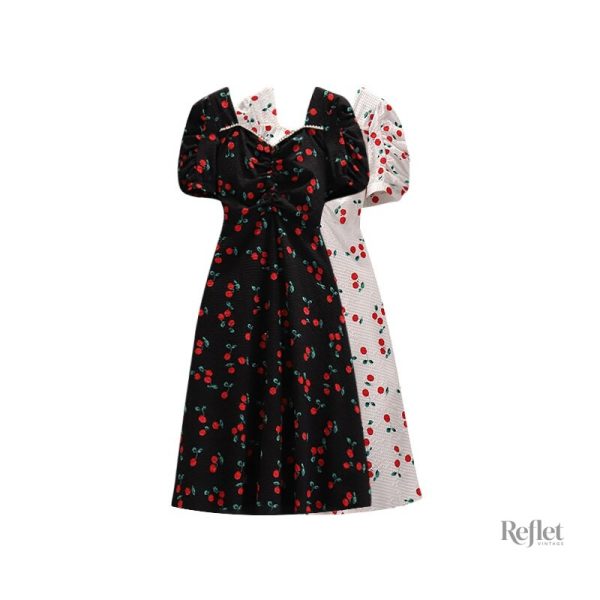 Vêtements vintage années 50, robe Pin Up élégante