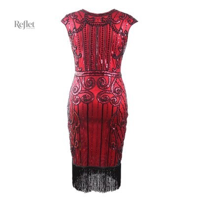 robe-pour-grosse-dame-des-annee-20-1 Robe des années 20 pour femme ronde