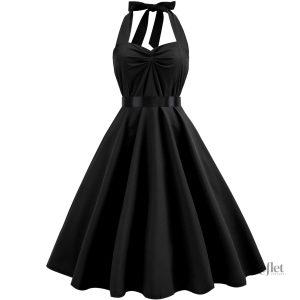 Robe de soirée vintage années 80, coupe élégante