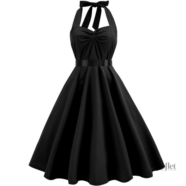 Robe de soirée vintage années 80, coupe élégante