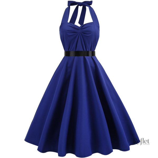 Style vibrant année 80, robe de soirée