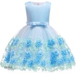 Robe d'été pour fille, style princesse