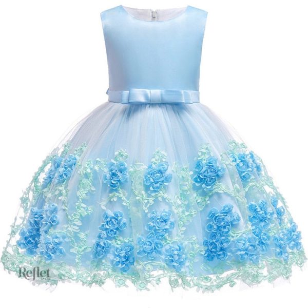 Robe d'été pour fille, style princesse