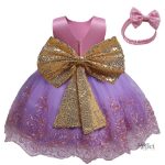 Robe Princesse Bébé, style rétro pour jeunes filles