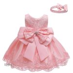 Robe princesse pour bébé, look intemporel