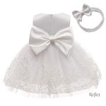 Robe rétro pour bébé avec design princesse