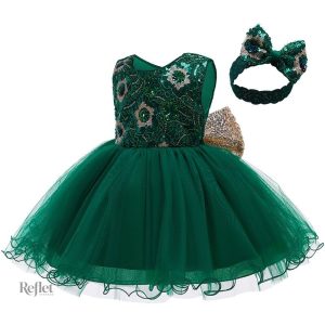 Robe élégante pour bébé, style princesse, taille 6 mois