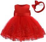Robe Princesse Bébé avec motifs classiques
