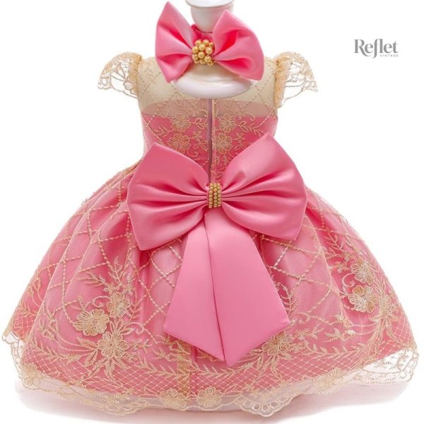 Robe d'été rétro pour bébé 9 mois