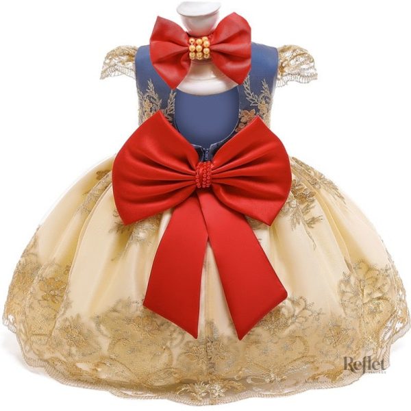Robe bébé fille avec design nostalgique