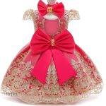 Robe 9 mois pour bébé avec charme rétro