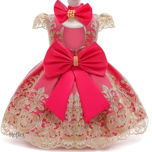 Robe 9 mois pour bébé avec charme rétro