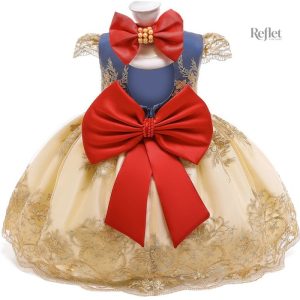 Robe Bébé rétro élégante 9 mois