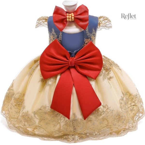 Robe Bébé rétro élégante 9 mois