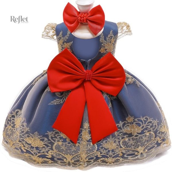 Robe rétro pour bébé 9 mois