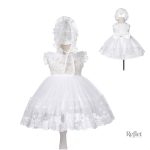 Robe couronnée pour bébé fille