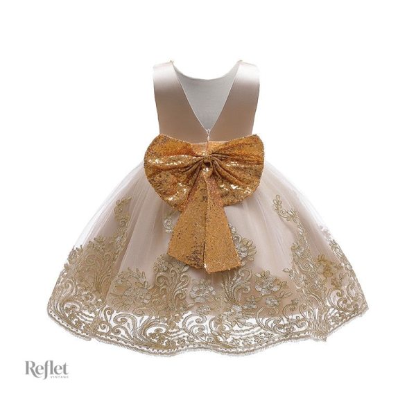 robe-princesse-bebe-fille-1 Robe princesse pour bébé fille élégante et colorée