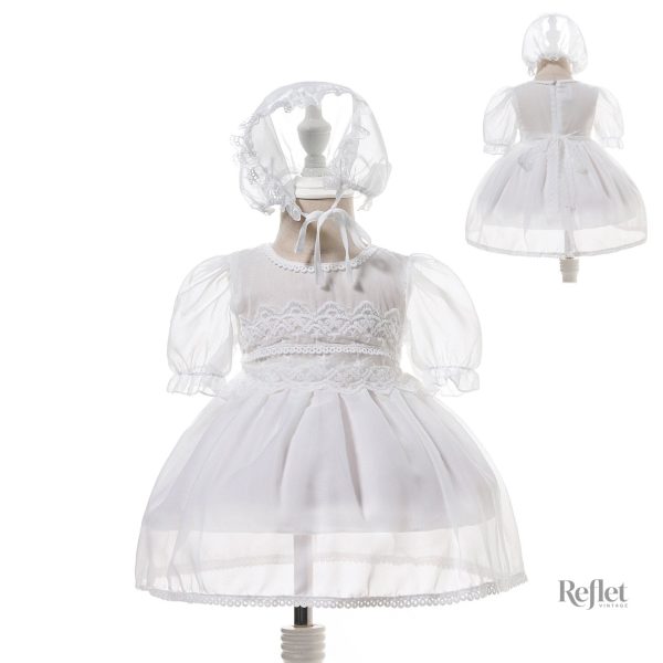 Robe fille style princesse à volants