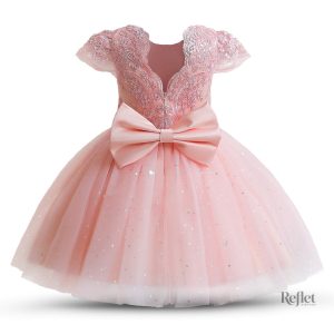 Robe rétro pour bébé, style princesse