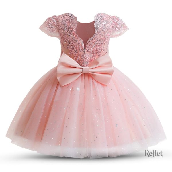 Robe rétro pour bébé, style princesse