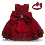 Robe délicate pour petite fille, mariage