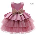 Robe à volants pour petite fille