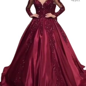 Robe Princesse Femme Sexy en satin élégant