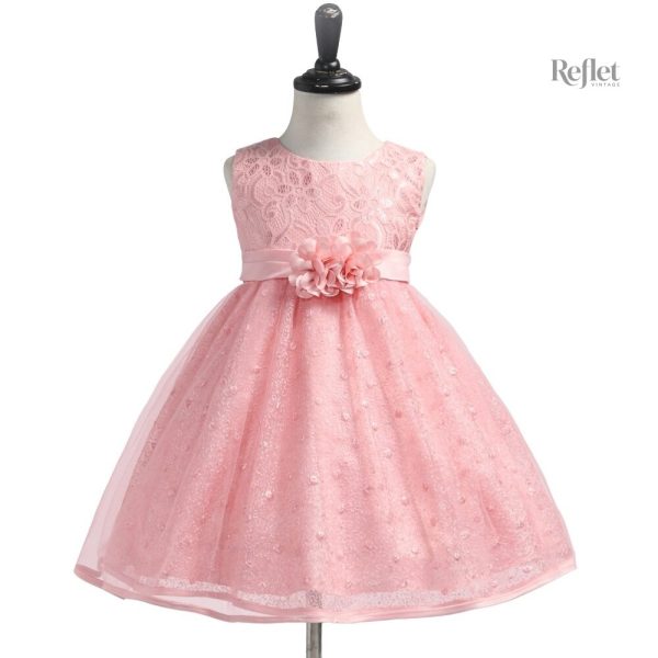 Robe princesse avec jupon évasé enfant