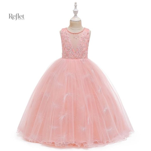 Robe princesse élégante pour jeunes filles
