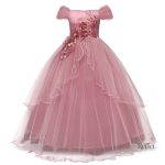 Robe élégante pour petites filles en fête