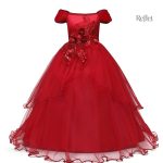 Robe de mariage pour fille, style princesse