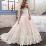 Robe de bal pour fille, look royal