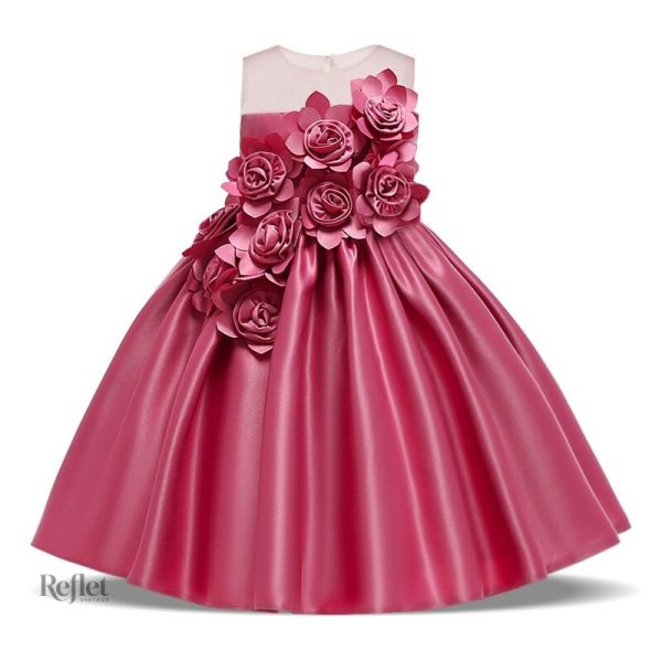 Robe colorée pour petite reine à petit prix