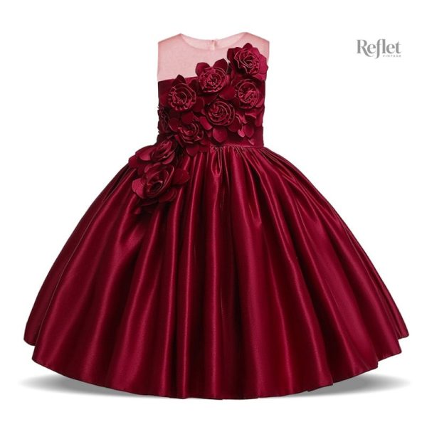 Robe à tulle pour fille, look princier