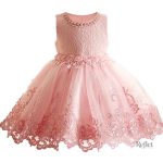 Robe élégante pour mariage, style princesse enfant