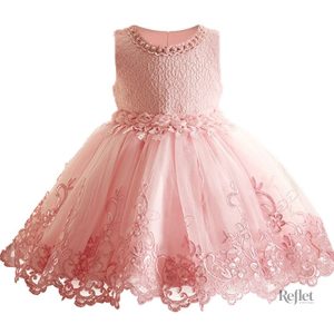 Robe élégante pour mariage, style princesse enfant