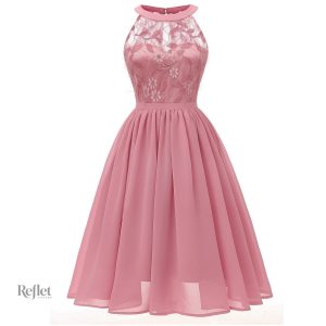 Robe courte femme style princesse