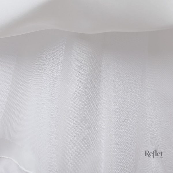 Robe de mariage avec jupon rempli
