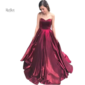Robe Princesse Rouge Femme élégante et festive
