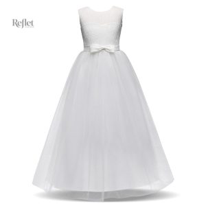 Robe princesse blanche pour fille